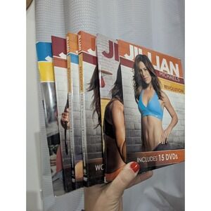 Jillian Michaels Body Revolution (15 DVD Set + Complete Resource Kit) Like New –